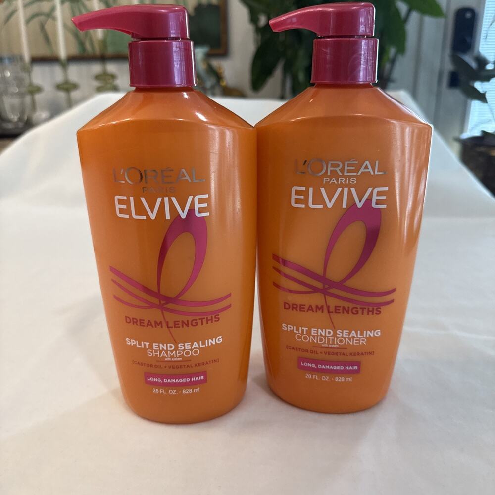 L'Oreal Paris Elvive Dream Lengths Shampoo & Conditioner , Heat Spray & Mask Kit - Picture 4 of 4